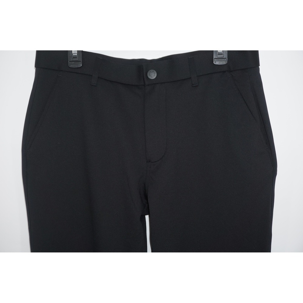 Greyson Pants Black Performance Microfiber Stretch Casual Chino Men's 32 (34x31)